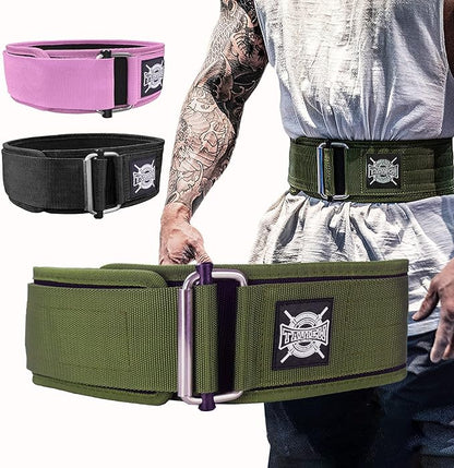 Weight Lifting Belt, Weightlifting Belt,Workout Gym Powerlifting Belt 7 inch,Fitness Back Support for Cross Training, Squats, Lunges