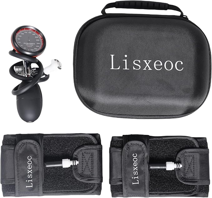 BFR Training System - Blood Flow Restriction Bands for Occlusion Training, Gym Vein Restriction, Muscle Strength and Growth Hormone Stimulation，Suitable for Men and Women Enjoy Fitness and Workout