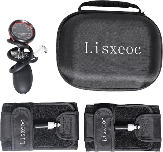 BFR Training System - Blood Flow Restriction Bands for Occlusion Training, Gym Vein Restriction, Muscle Strength and Growth Hormone Stimulation，Suitable for Men and Women Enjoy Fitness and Workout