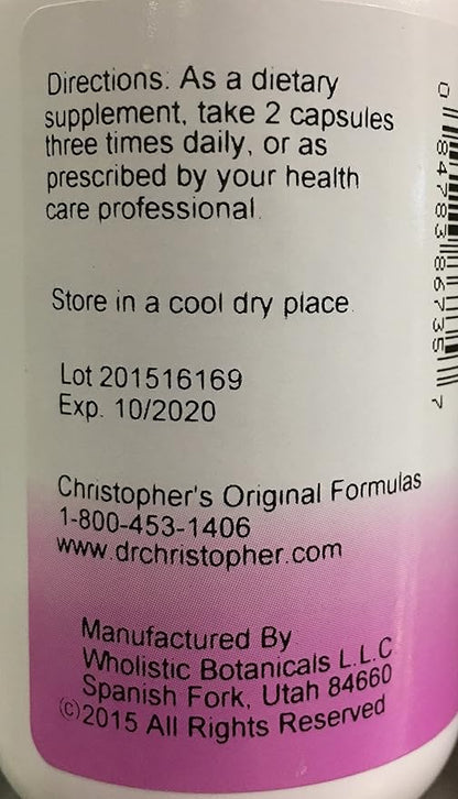 Fenugreek Dr. Christopher 100 VCaps