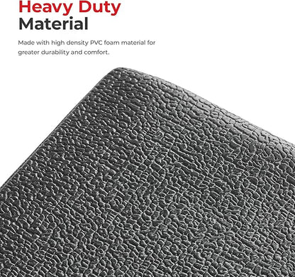 Sunny Health & Fitness Non-Slip Home Gym Mat – Workout Floor Protection Foam Pad for Treadmill, Bike, Elliptical, Yoga and Exercise Equipment or Standing Desk in 4 Size Options