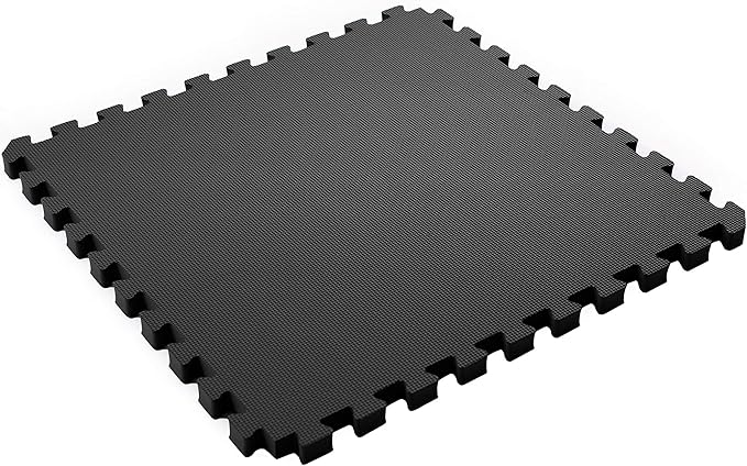 IncStores Fitness Foam Flooring Tiles | Low-Profile Interlocking Foam Tiles for Lightweight Floor Protection in Your Home Gym, Playroom, and More