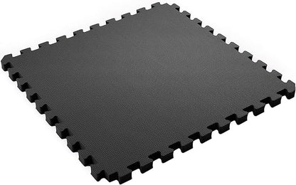 IncStores Fitness Foam Flooring Tiles | Low-Profile Interlocking Foam Tiles for Lightweight Floor Protection in Your Home Gym, Playroom, and More