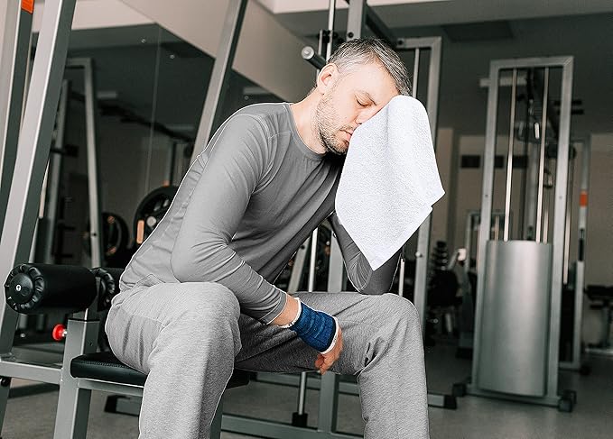 Utopia Towels 24 Pack Cotton Washcloths Set, 100% Ring Spun Cotton, Premium Quality Flannel Face Cloths, Highly Absorbent and Soft Feel Fingertip Towels, Grey, White