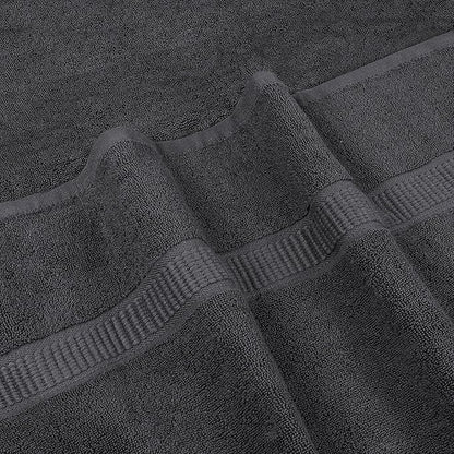 Utopia Towels Luxurious Jumbo Bath Sheet 2 Piece, 600 GSM, 35 by 70 Inches, 100% Ring Spun Cotton, Highly Absorbent and Quick Dry Extra Large Bath Towel, Super Soft Towel, Grey