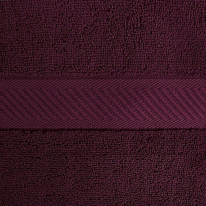 Utopia Towels 6 Pack Medium Bath Towel Set, 24 by 48 Inches, 500 GSM 100% Ring Spun Cotton, Lightweight and Highly Absorbent Quick Drying Premium Towels for Hotel, Spa and Bathroom, Burgundy