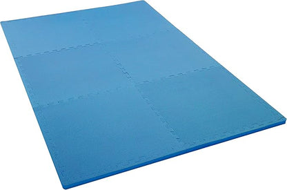 IncStores Fitness Foam Flooring Tiles | Low-Profile Interlocking Foam Tiles for Lightweight Floor Protection in Your Home Gym, Playroom, and More