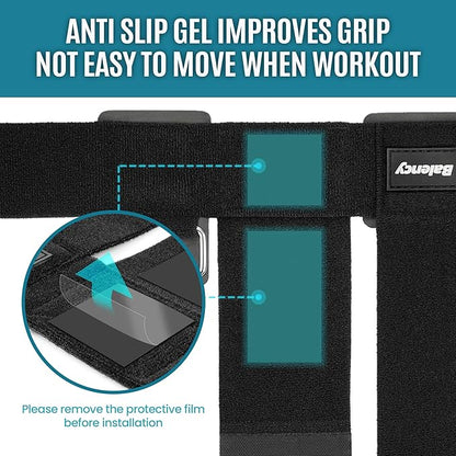 Dumbbell Foot Attachment for Leg Workout, Dumbbell Attachment Straps, Tibialis Trainer, Ankle Straps for Dumbbells, Dumbbell Foot Strap for Weight Lifting,Shin Splint,Hamstring Curls,Leg extensions
