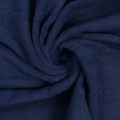 Utopia Towels 8 Piece Premium Towel Set, 2 Bath, 2 Hand, and 4 Wash Cloths, 600 GSM 100% Ring Spun Cotton, Highly Absorbent Towels for Bathroom, Gym, Hotel, and Spa, Navy Blue