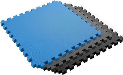 IncStores Fitness Foam Flooring Tiles | Low-Profile Interlocking Foam Tiles for Lightweight Floor Protection in Your Home Gym, Playroom, and More