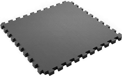 IncStores Fitness Foam Flooring Tiles | Low-Profile Interlocking Foam Tiles for Lightweight Floor Protection in Your Home Gym, Playroom, and More