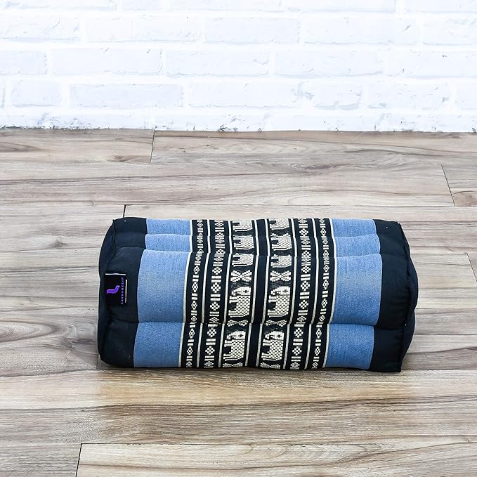 Leewadee Yoga Block – Floor Cushion for Yoga Practice, Meditation Seat Cushion for Workouts Filled with Kapok