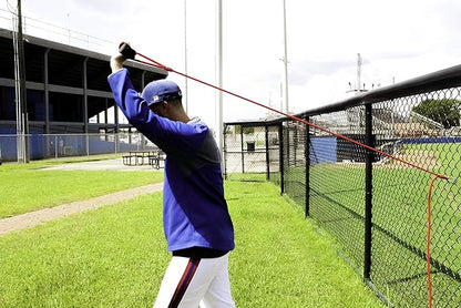 Bucwild Sports Baseball Resistance Bands Youth & Adult Athletes Safely Improve Pitching Throwing Batting & Arm Strength Used by Pitchers Quarterbacks Volleyball Basketball