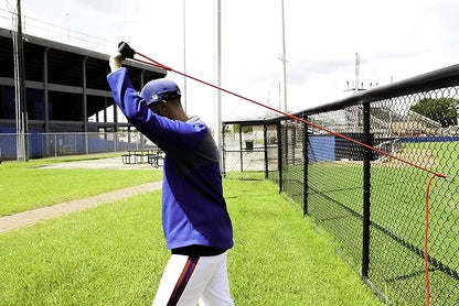 Bucwild Sports Baseball Resistance Bands Youth & Adult Athletes Safely Improve Pitching Throwing Batting & Arm Strength Used by Pitchers Quarterbacks Volleyball Basketball