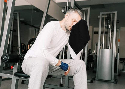 Utopia Towels 24 Pack Cotton Washcloths Set, 100% Ring Spun Cotton, Premium Quality Flannel Face Cloths, Highly Absorbent and Soft Feel Fingertip Towels, Black