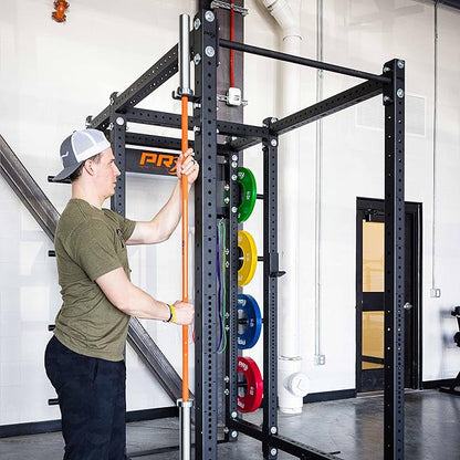PRx Performance 3x3 Squat Rack Mounted Barbell Storage 1 Bar or 4 Bar Hanger (1 Bar Storage)