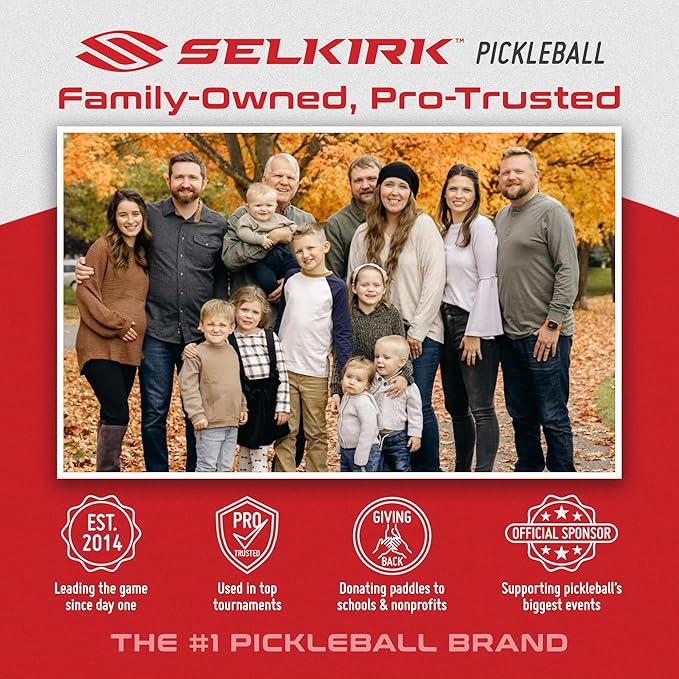 Selkirk Sport SLK Pickleball Paddles Set of 2 | Designed in The USA | Choose The SLK Neo Graphite, SLK Neo Fiberglass Pickleball Set or SLK Atlas Pickleball Bundle
