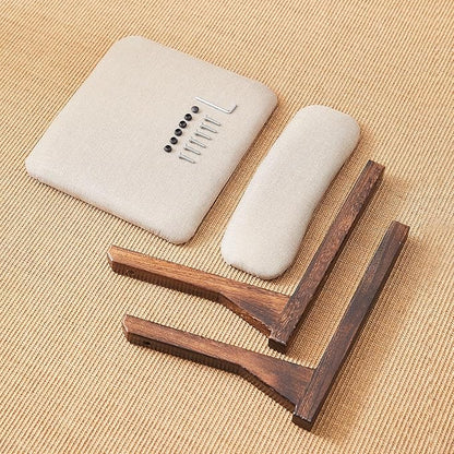 Meditation Chair with Back Support,Japanese Floor Chair,Back Jack for The Floor,Floor Seating,Tatami Floor Seats
