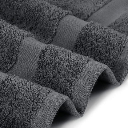 Utopia Towels, Salon Towel, Pack of 24, Not Bleach Proof, 16 by 27 Inches, Highly Absorbent Cotton Towels for Hand, Gym, Beauty, Spa, and Home Hair Care, Grey