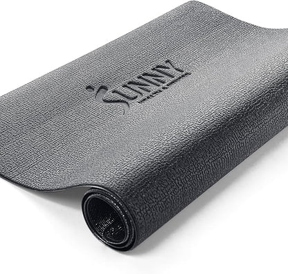 Sunny Health & Fitness Non-Slip Home Gym Mat – Workout Floor Protection Foam Pad for Treadmill, Bike, Elliptical, Yoga and Exercise Equipment or Standing Desk in 4 Size Options