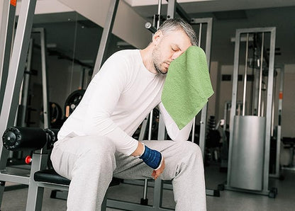 Utopia Towels 24 Pack Cotton Washcloths Set, 100% Ring Spun Cotton, Premium Quality Flannel Face Cloths, Highly Absorbent and Soft Feel Fingertip Towels, Sage Green