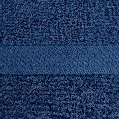Utopia Towels 6 Pack Medium Bath Towel Set, 24 by 48 Inches, 500 GSM 100% Ring Spun Cotton, Lightweight and Highly Absorbent Quick Drying Premium Towels for Hotel, Spa and Bathroom, Navy