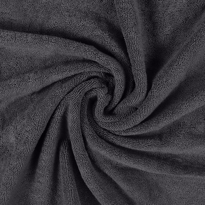 Utopia Towels - Luxurious Jumbo Bath Sheet 1 Piece - 600 GSM (35X70 Inches) 100% Ring Spun Cotton - Highly Absorbent and Quick Dry Extra Large Bath Towel - Super Soft Hotel Quality Towel (Grey)
