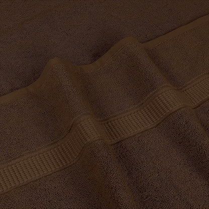 Utopia Towels Luxurious Jumbo Bath Sheet 2 Piece, 600 GSM, 35 by 70 Inches, 100% Ring Spun Cotton, Highly Absorbent and Quick Dry Extra Large Bath Towel, Super Soft Towel, Dark Brown