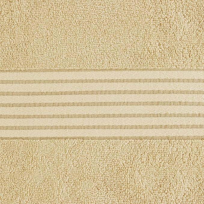 Utopia Towels 4 Pack Bath Towels Set, 27 by 54 Inches, 100% Ring Spun Cotton, Quick Dry, Highly Absorbent, Soft Feel Towels, Perfect for Daily Use, Beige