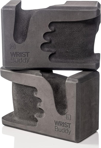 WRIST Buddy® Yoga Blocks 2 Pack | Reduces and Prevents Wrist Pain, Enhances Comfort Stability and Grip Strength on the Blocks | Hand-Shaped Blocks | EVA Yoga Accessories Set | Best Gifts for Yoga