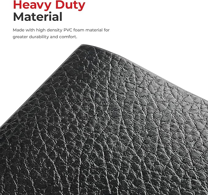 Sunny Health & Fitness Non-Slip Home Gym Mat – Workout Floor Protection Foam Pad for Treadmill, Bike, Elliptical, Yoga and Exercise Equipment or Standing Desk in 4 Size Options