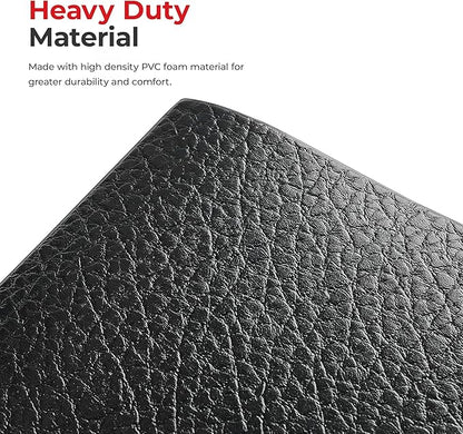Sunny Health & Fitness Non-Slip Home Gym Mat – Workout Floor Protection Foam Pad for Treadmill, Bike, Elliptical, Yoga and Exercise Equipment or Standing Desk in 4 Size Options