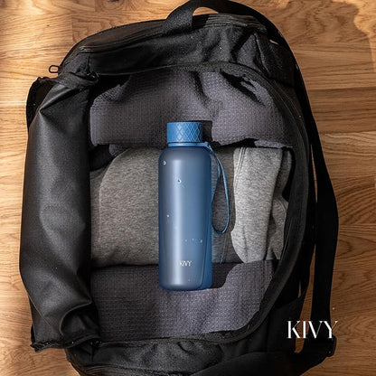 KIVY Tritan Water Bottle 2nd Generation (Navy Blue, 22oz)