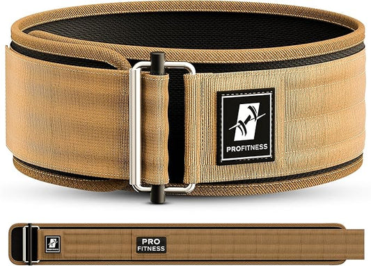 Weightlifting Belt for Men & Women - 4'' Wide Auto-Lock Weight Lifting Belt for Men Back Support - Squat Belt as Workout Belt for Men & Women Powerlifitng & Deadlifts - Weight Belt for Men Back Support