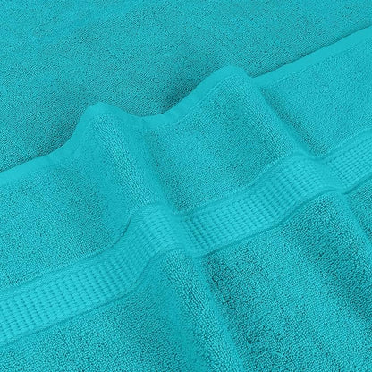Utopia Towels Luxurious Jumbo Bath Sheet 2 Piece, 600 GSM, 35 by 70 Inches, 100% Ring Spun Cotton, Highly Absorbent and Quick Dry Extra Large Bath Towel, Super Soft Towel, Turquoise