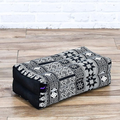 Leewadee Yoga Block – Floor Cushion for Yoga Practice, Meditation Seat Cushion for Workouts Filled with Kapok