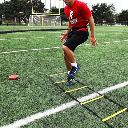 Kbands Speed Reactive Stretch Cord - Adjustable Belt, Anchor Strap, Dual Resistance Cord, Overspeed Accelerator, Vertical FX