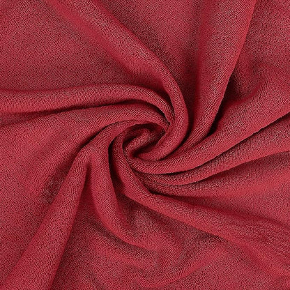 Utopia Towels Luxurious Jumbo Bath Sheet 2 Piece, 600 GSM, 35 by 70 Inches, 100% Ring Spun Cotton, Highly Absorbent and Quick Dry Extra Large Bath Towel, Super Soft Towel, Red
