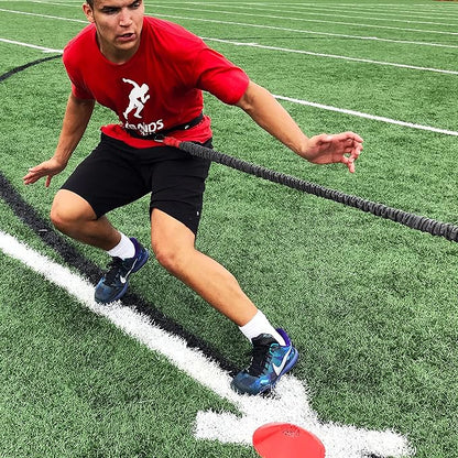 Kbands Speed Reactive Stretch Cord - Adjustable Belt, Anchor Strap, Dual Resistance Cord, Overspeed Accelerator, Vertical FX
