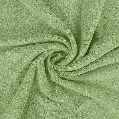 Utopia Towels Luxurious Jumbo Bath Sheet 2 Piece, 600 GSM, 35 by 70 Inches, 100% Ring Spun Cotton, Highly Absorbent and Quick Dry Extra Large Bath Towel, Super Soft Towel, Sage Green